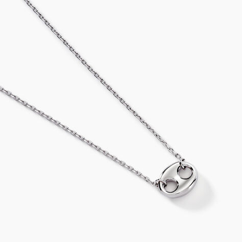 Collier Viana Argent Blanc - Colliers fantaisie Femme | Marc Orian