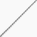 Bracelet Abie Torsade Argent Bicolore - Bracelets fantaisie Femme | Marc Orian