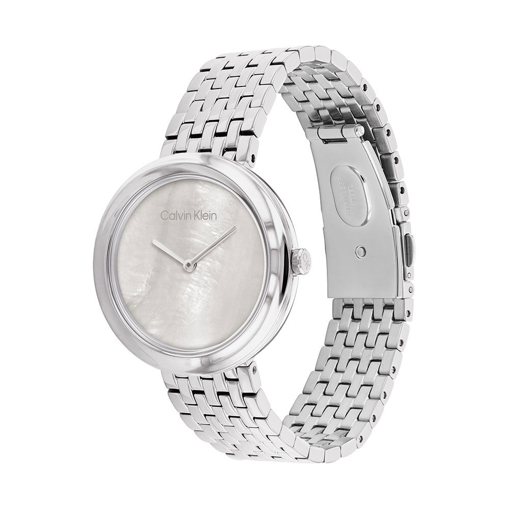 Montre Calvin Klein Twisted Bezel Gris - Montres classiques Femme | Marc Orian