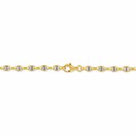 Collier Carlo Or Bicolore Maille Marine Ronde - Chaines Femme | Marc Orian