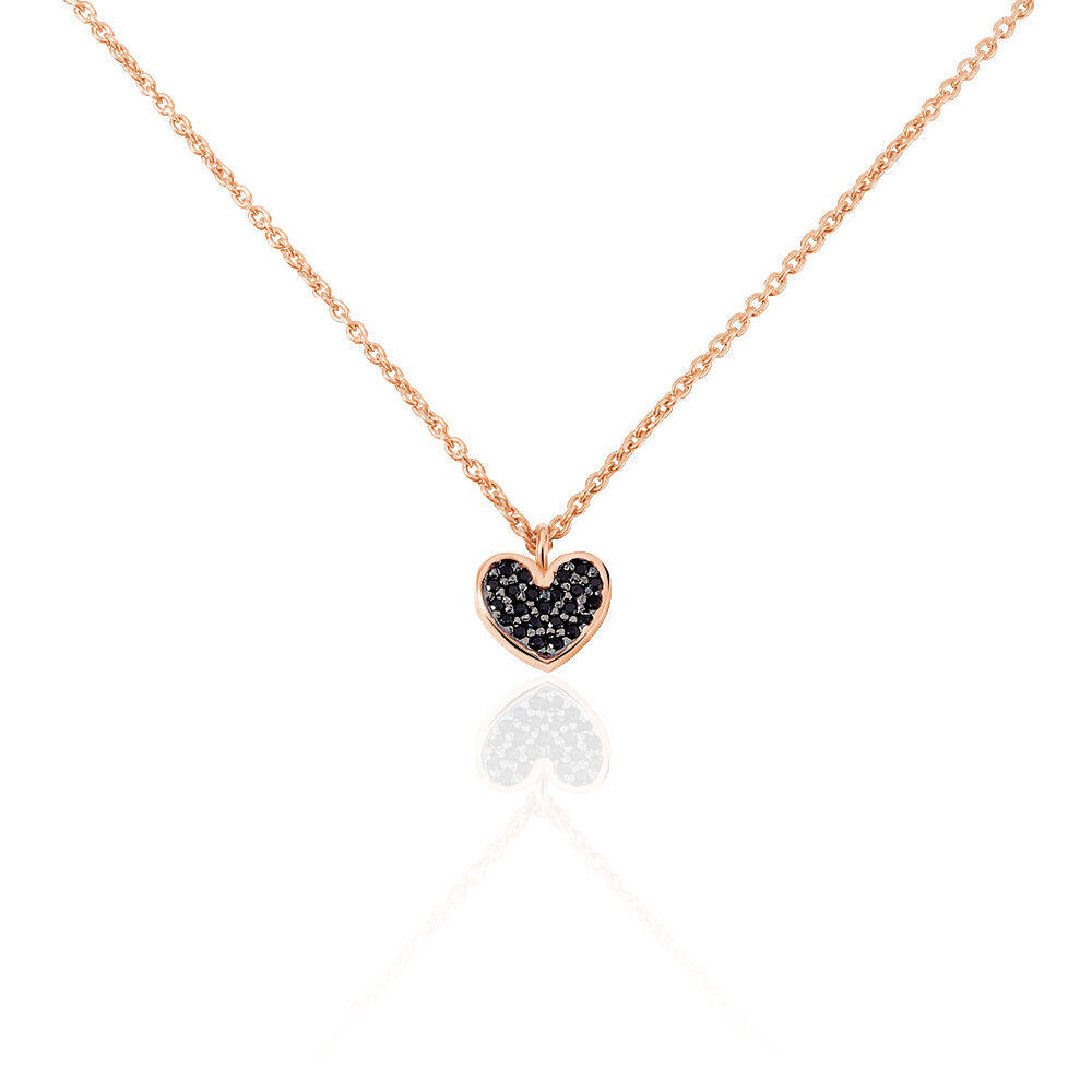 Collier Mallaurie Argent Rose Oxyde De Zirconium - Colliers avec pierres Femme | Marc Orian