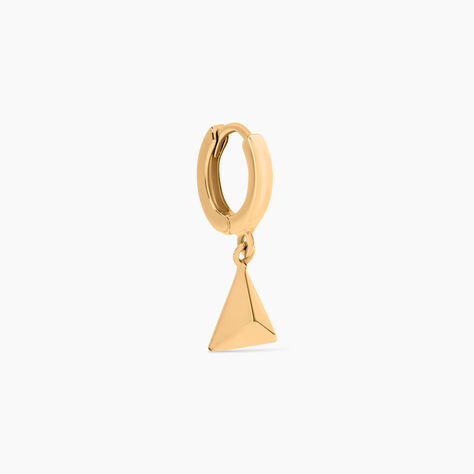 Créole Unitaire Harvey Plaqué Or Jaune - Piercings d'oreilles Homme | Marc Orian