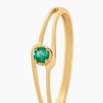 Bague Alisha Or Jaune Emeraude - Bagues vintage Femme | Marc Orian