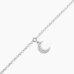 Bracelet Twiggy Argent Blanc - Bracelets fantaisie Femme | Marc Orian