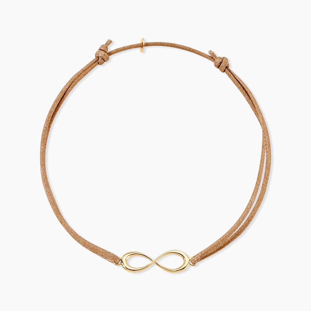 Bracelet Infini Or Jaune - Bracelets cordons Femme | Marc Orian