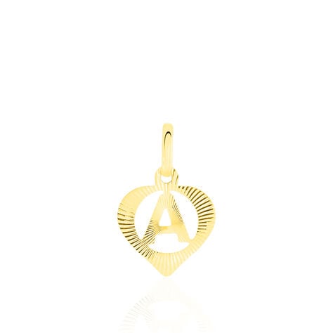 Pendentif Eudocie Coeur Lettre Or Jaune - Pendentifs Femme | Marc Orian