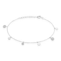 Bracelet Lorainne Argent Blanc Oxyde De Zirconium
