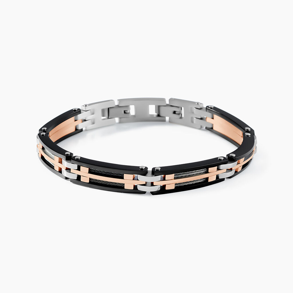 Bracelet Jourdan Priam Acier Bicolore - Bracelets Homme | Marc Orian