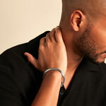 Bracelet Tim Acier Blanc - Bracelets mailles Homme | Marc Orian