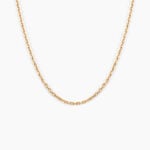 Cha&icirc;ne Vince Plaqu&eacute; Or Jaune - Colliers fantaisie Homme | Marc Orian