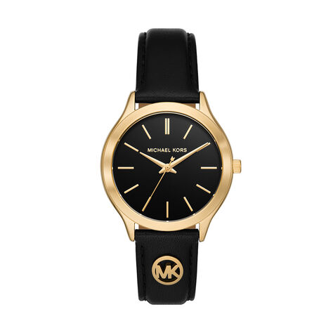 Montre Michael Kors Slim Runway Noir - Montres &eacute;tanches Femme | Marc Orian