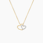 Collier Marineta Argent Dor&eacute; A L'Or 750/1000 Oxyde De Zirconium - Colliers avec pierres  | Marc Orian