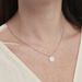 Collier Argent Blanc Pierine Nacre - Colliers ras du cou Femme | Marc Orian