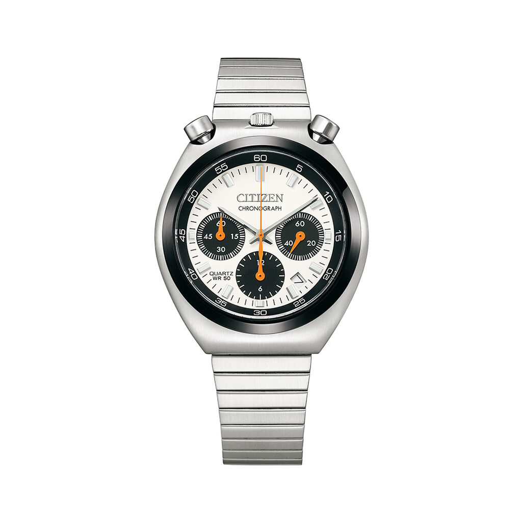 Montre Citizen Tsuno Chrono Blanc - Montres &eacute;tanches Unisex | Marc Orian