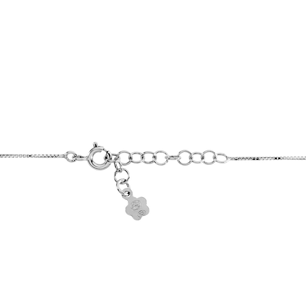 Bracelet Bulle Argent Blanc - Bracelets chaînes Femme | Marc Orian