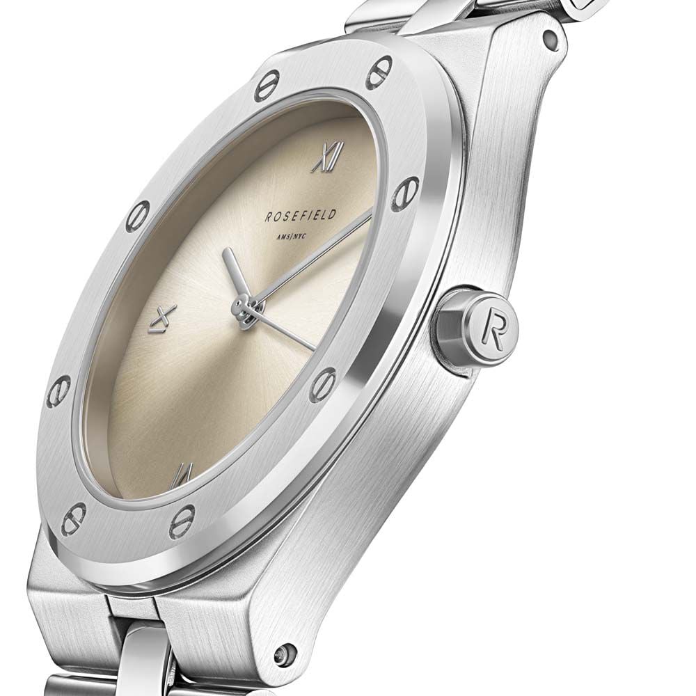 Montre Rosefield Rose Cr&egrave;me - Montres &eacute;tanches Femme | Marc Orian