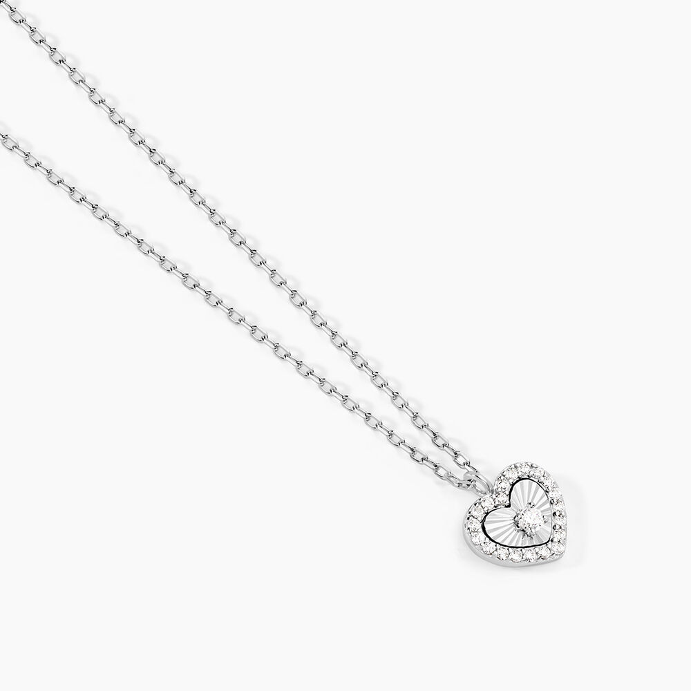 Collier Yvannah Argent Blanc Oxyde De Zirconium - Colliers avec pierres Femme | Marc Orian