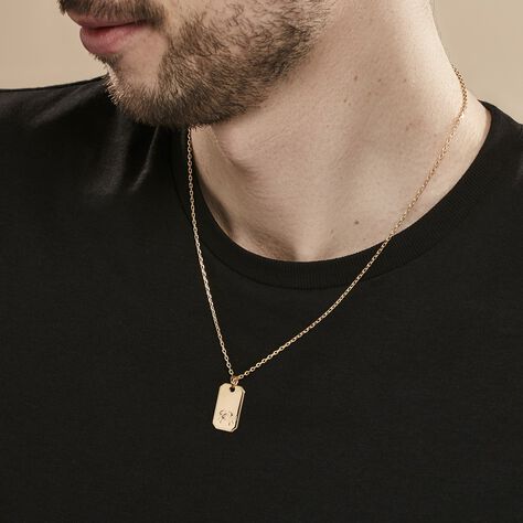 Collier Plaqué Or Quintien - Colliers Homme | Marc Orian