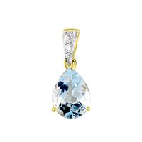 or jaune topaze bleu sky