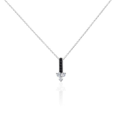 Collier Robinson Argent Oxydes De Zirconium - Colliers avec pierres Femme | Marc Orian