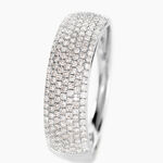 Bague Charlotte Or Blanc Diamant - Parures de mariage Femme | Marc Orian