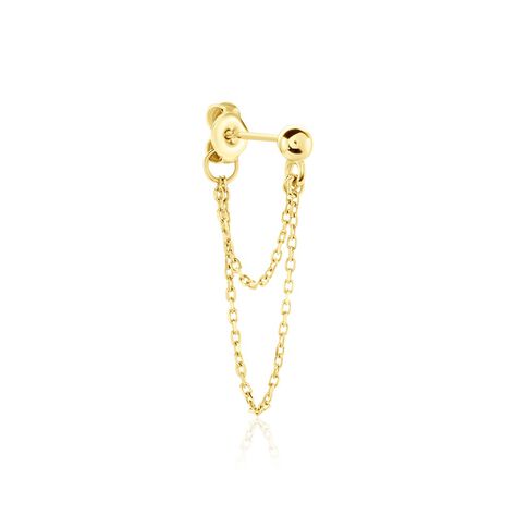 Boucle D'oreille Chander Or Jaune - Piercings d'oreilles Femme | Marc Orian