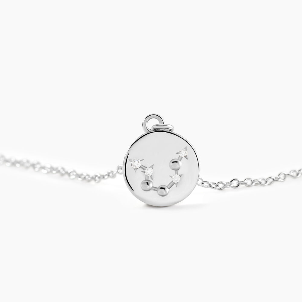 Collier Despina Argent Blanc Oxyde De Zirconium - Colliers avec pierres Femme | Marc Orian