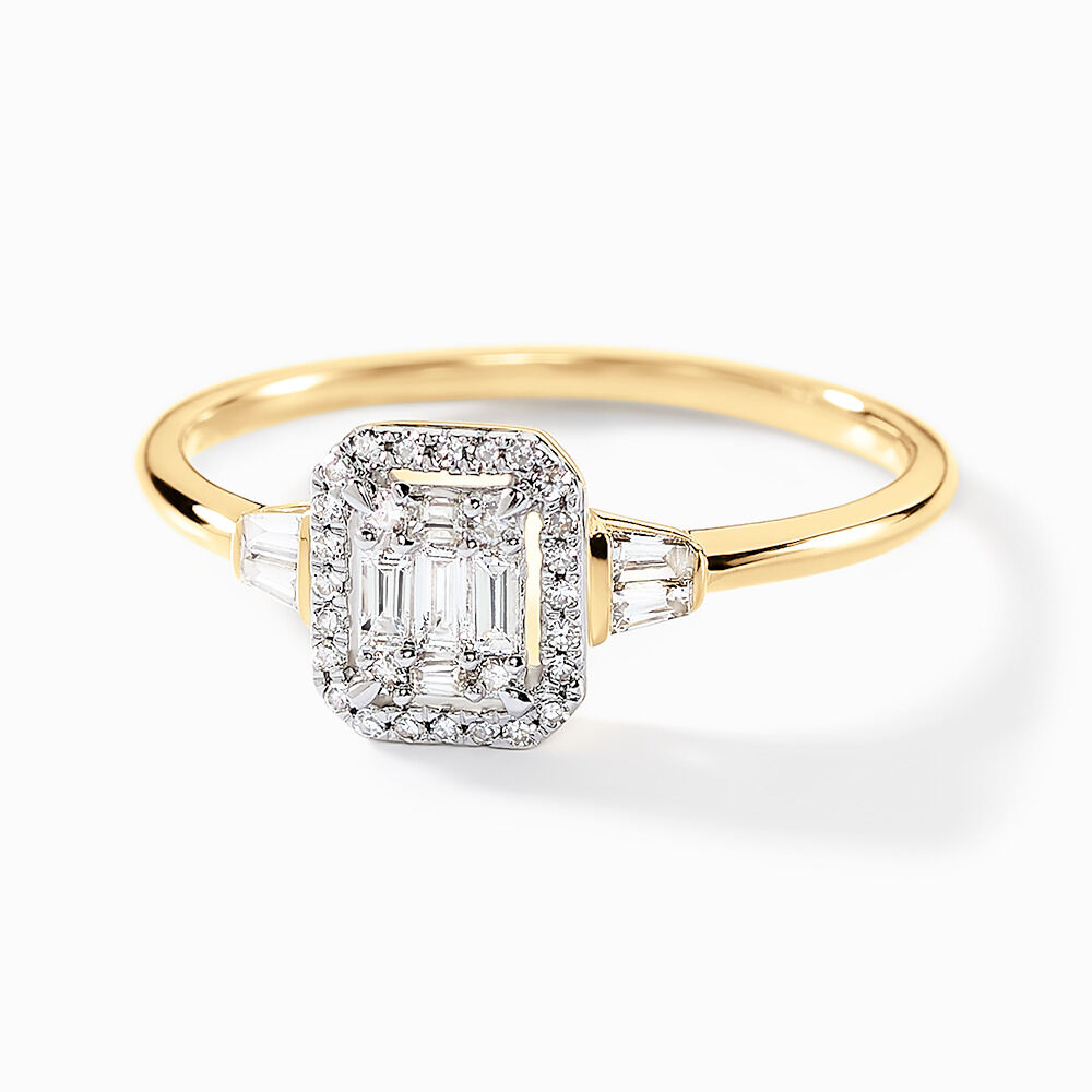 Bague Morpheus Or Jaune Diamant - Bagues pierres précieuses Femme | Marc Orian