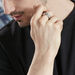 Bague Phebus Him Acier Blanc - Bijoux fantaisie Homme | Marc Orian