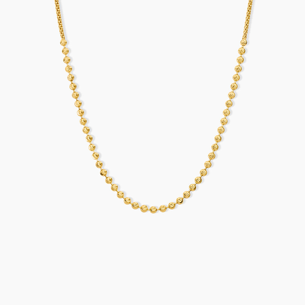 Collier Damaris Argent Dor&eacute; A L'Or 750/1000 - Colliers ete Femme | Marc Orian