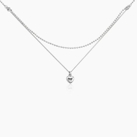 Collier Monifa Argent Blanc - Colliers ras du cou Femme | Marc Orian