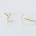 Boucles D'oreilles Puces Anne-maudae Coeurs Or Jaune - Clous d'oreilles Femme | Marc Orian