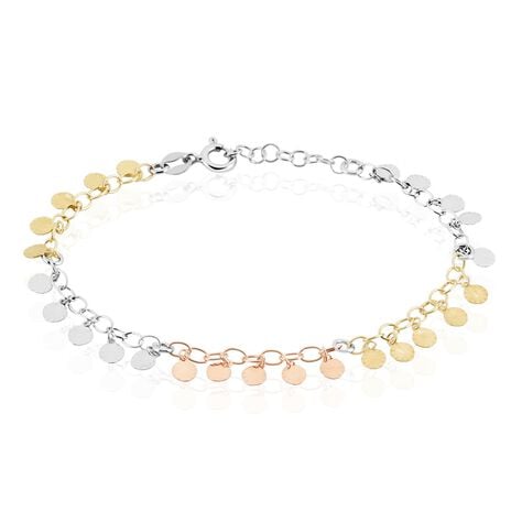 Bracelet Argent Tricolore Bop - Bracelets fantaisie Femme | Marc Orian