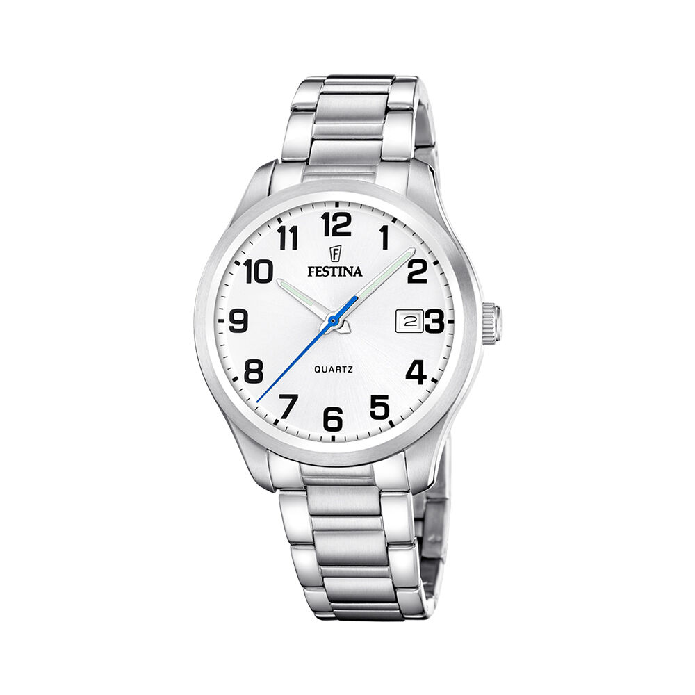 Montre Festina Classics 42 Blanc - Montres &eacute;tanches Homme | Marc Orian