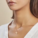 Pendentif Gaietana Afrique Or Jaune - Bijoux personnalis&eacute;s Famille | Marc Orian