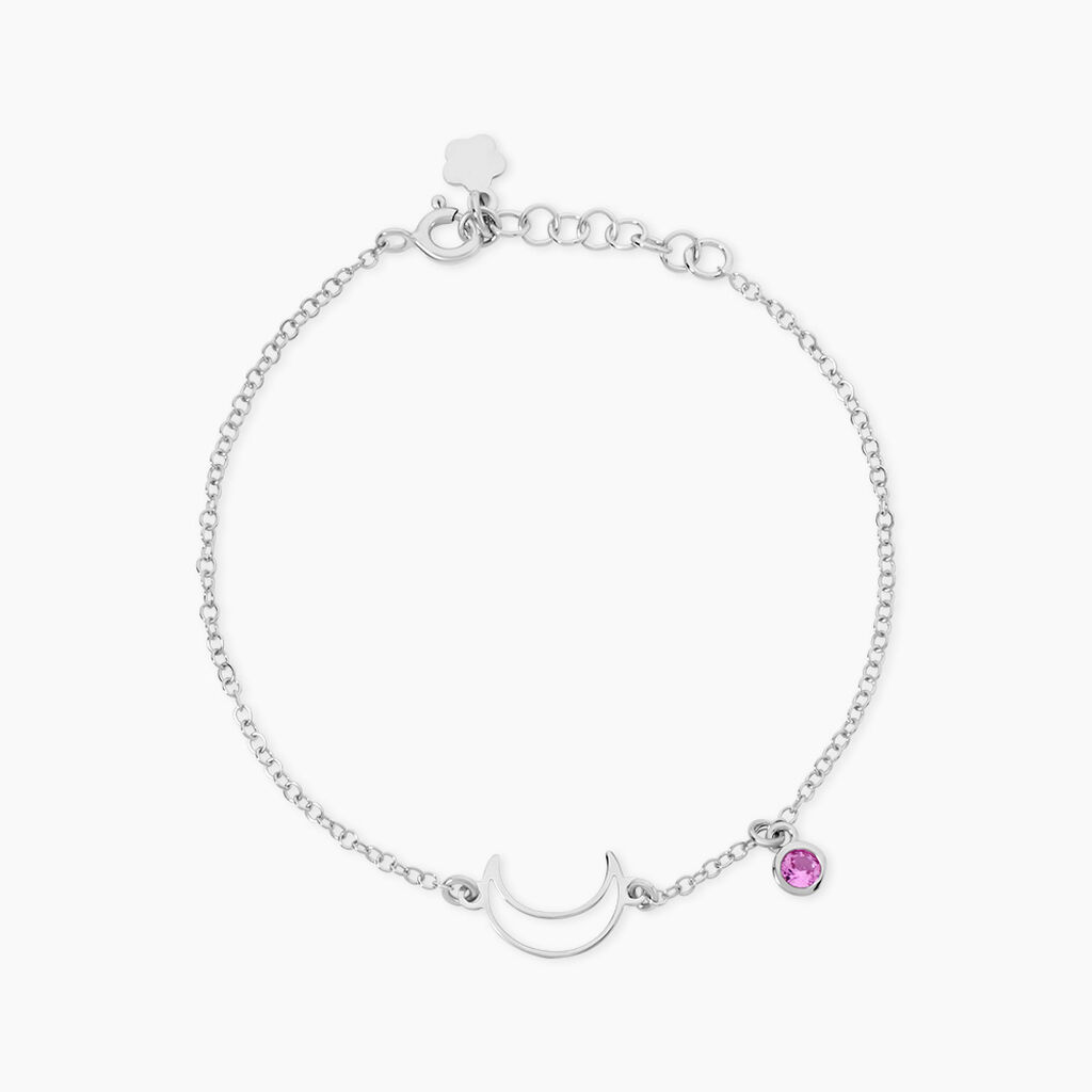 Bracelet Spirit Argent Blanc Oxyde De Zirconium - Bracelets fantaisie Femme | Marc Orian