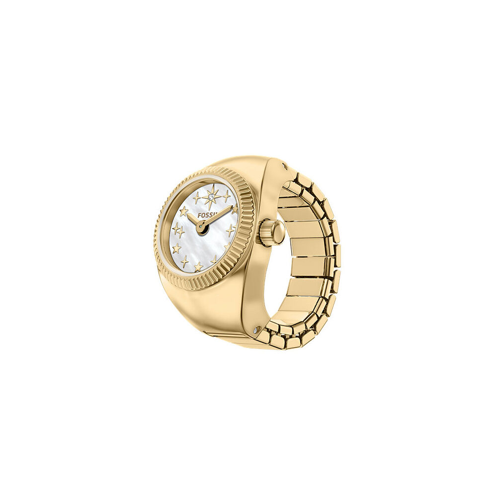 Montre Fossil Watch Ring Nacre Blanche - Montres &eacute;tanches Femme | Marc Orian