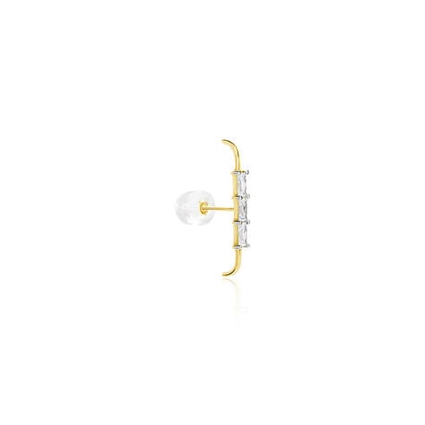 Bijou D'oreille Unitaire Alon Or Jaune Oxyde De Zirconium - Piercings d'oreilles Femme | Marc Orian