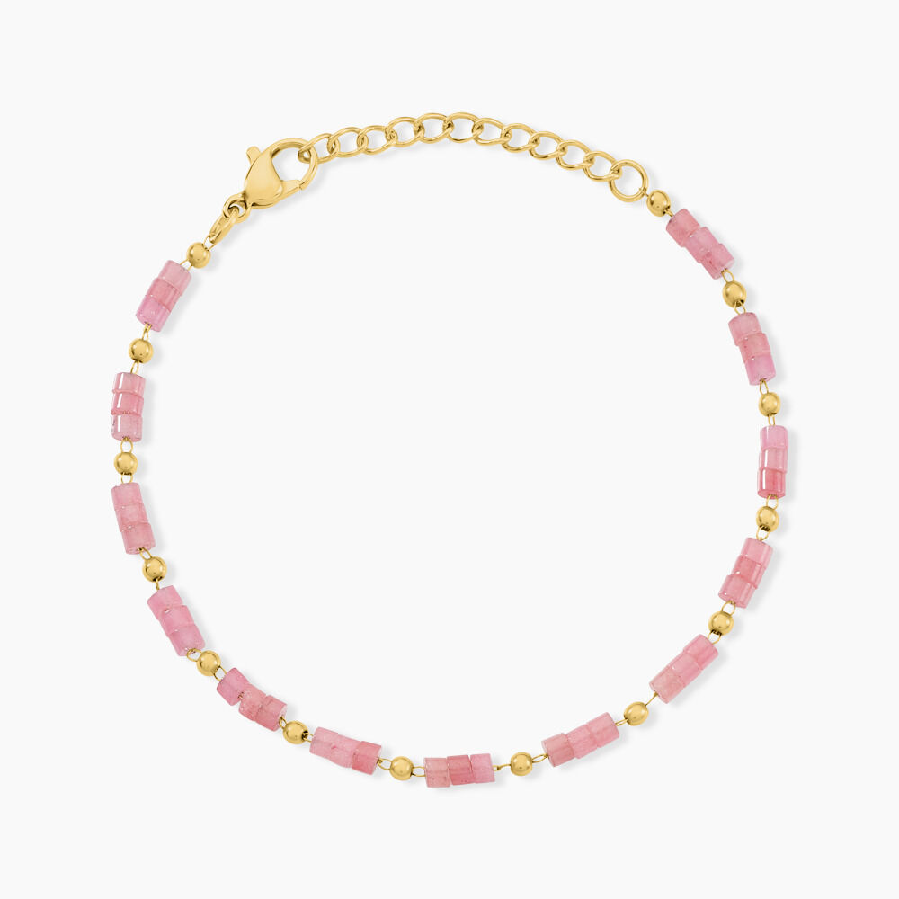 Bracelet Acier Doré Quartz - Bracelets chaînes Femme | Marc Orian