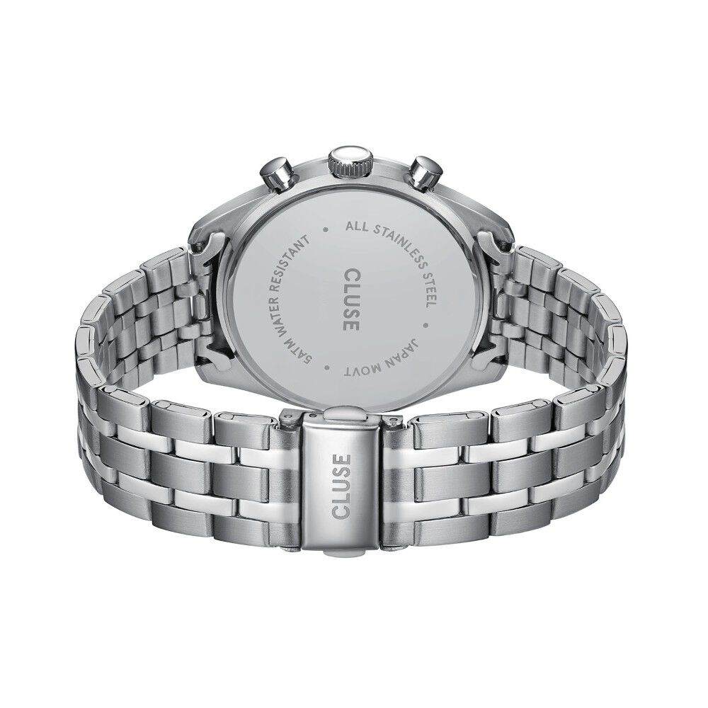 Montre Cluse Aravis Dual Timer Noir - Nouveautés Homme | Marc Orian
