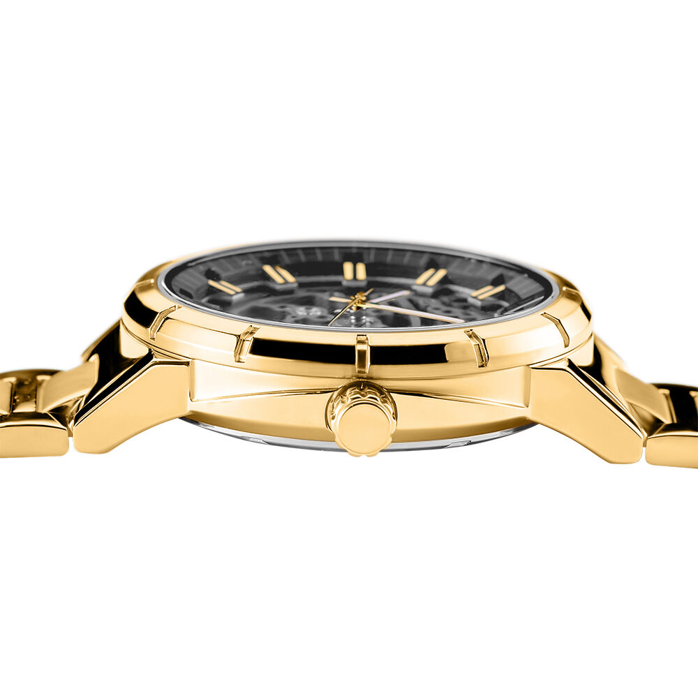 Montre Pierre Lannier Automatique 45 Noir - Montres automatiques Homme | Marc Orian