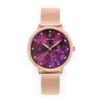 Montre Pierre Lannier Tallia Violet - Montres &eacute;tanches Femme | Marc Orian