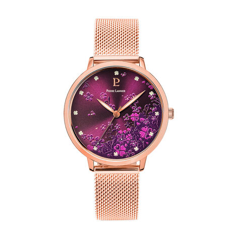Montre Pierre Lannier Tallia Violet - Montres &eacute;tanches Femme | Marc Orian