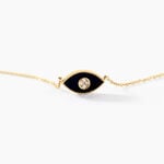 Collier Matiasma Or Jaune Onyx Diamant - Colliers avec pierres Femme | Marc Orian