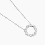Collier Ryo Argent Blanc Oxyde De Zirconium - Colliers avec pierres Femme | Marc Orian