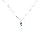 Collier Sunset Or Blanc Topaze Oxyde - Colliers avec pierres Femme | Marc Orian