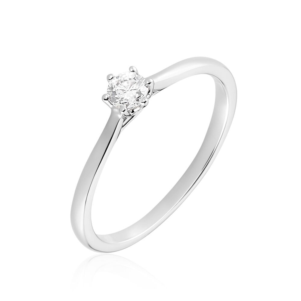 Bague faux shop diamant pas cher