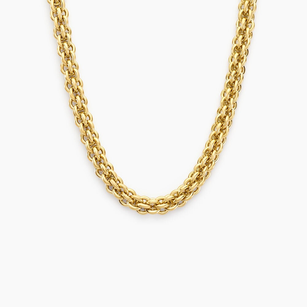 Collier Goa Acier Jaune - Colliers ete Femme | Marc Orian