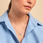 Collier Liviane Argent Blanc Oxyde De Zirconium - Colliers avec pierres Femme | Marc Orian