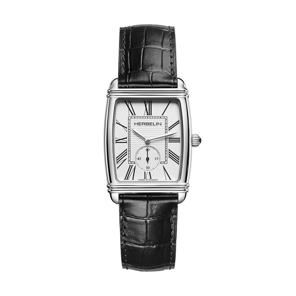 Montre Herbelin Art Deco Argenté - Montres étanches Homme | Marc Orian